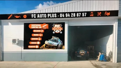 Devanture de Garage FC Auto Plus