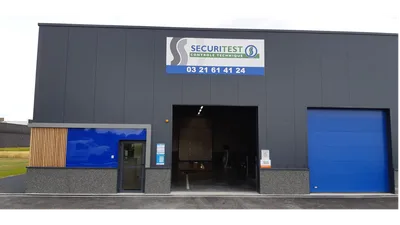Devanture de Sécuritest Contrôle Technique Automobile Bruay-la-Buissière