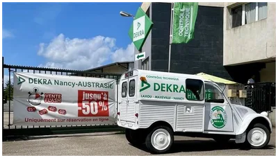 Devanture de DEKRA Nancy-Austrasie