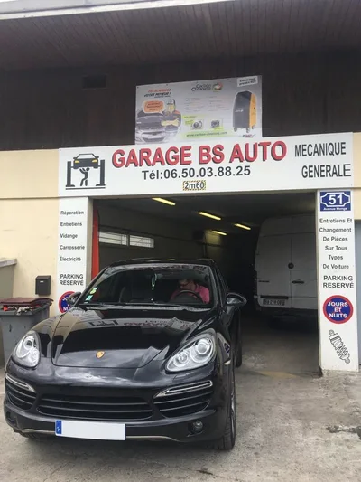 Devanture de Garage BS AUTO