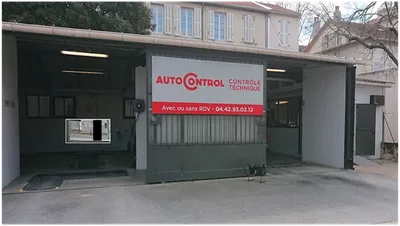 Devanture de AUTOCONTROL contrôle technique Aix-en-Provence