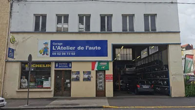 Devanture de L'Atelier de l'auto