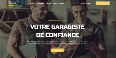 Devanture de HUB AUTO