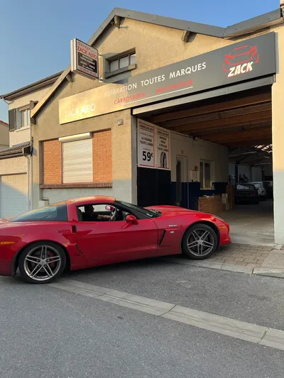 Devanture de Garage Zack Auto