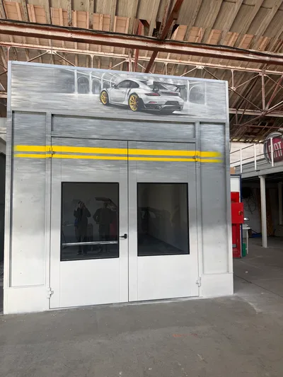 Devanture de Carrosserie des halles