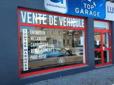 Devanture de Garage Luna auto