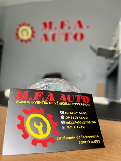 Devanture de MFA AUTO