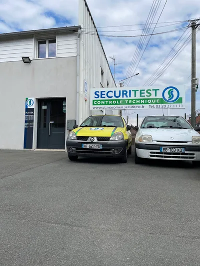 Devanture de Sécuritest Wattrelos
