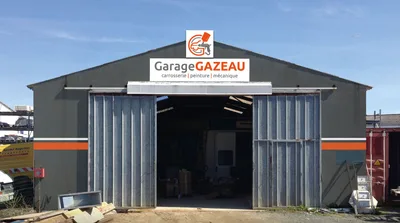 Devanture de Gazeau Cyrille (SARL) Carrosserie & Peinture Automobile