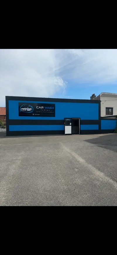 Devanture de car wash center
