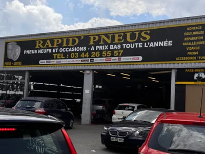 Devanture de Rapid'Pneus