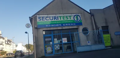 Devanture de Sécuritest Contrôle Technique Automobile Quimper Route De Brest