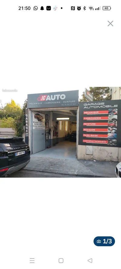 Devanture de JC Auto