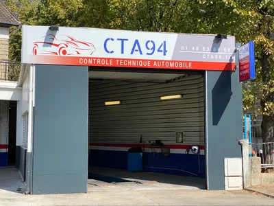 Devanture de CTA94 Contrôle technique Saint Maur des Fossés