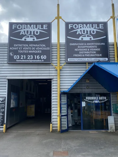 Devanture de Formule Auto Arras