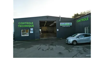 Devanture de Sécuritest Contrôle Technique Saint-Herblain