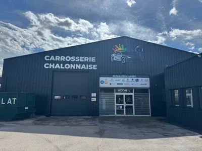 Devanture de Carrosserie Chalonnaise