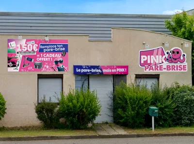 Devanture de Pink Pare-Brise Lyon