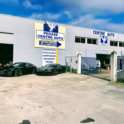 Devanture de Centre auto PEGASE