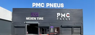 Devanture de PMC Pneus Nîmes