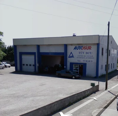 Devanture de Contrôle Technique Autosur St-Etienne Montreynaud - TUV DCTA
