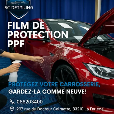 Devanture de SC DETAILING