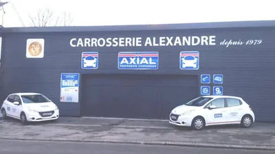 Devanture de Carrosserie Alexandre Wasquehal