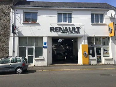 Devanture de Garage de l'Atlantique