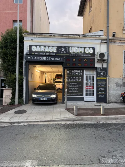 Devanture de UDM 06 GARAGE