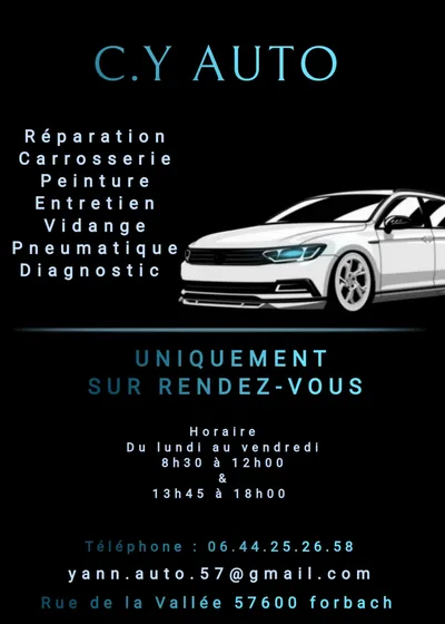 Devanture de C.Y AUTO