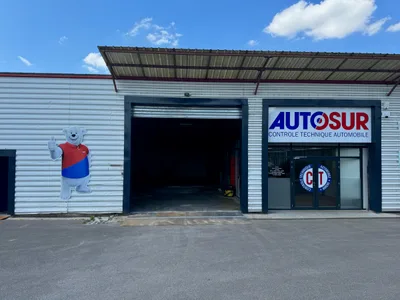 Devanture de Contrôle Technique AUTOSUR Rivery