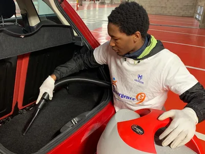 Devanture de Lavage Auto Emergence L'Île Saint Denis