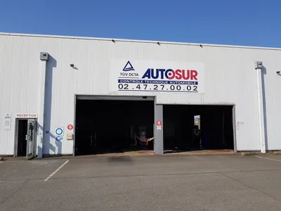 Devanture de Controle Technique Autosur Chambray-lès-Tours - TUV DCTA