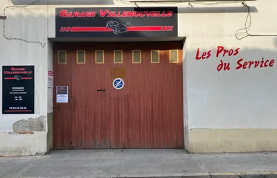 Devanture de Garage Villenouvelle