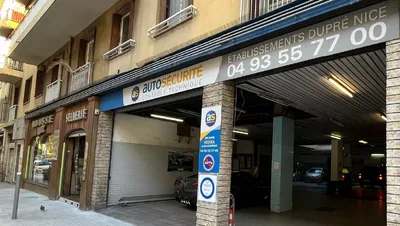 Devanture de AS Autosécurité Contrôle Technique NICE - BOULEVARD RIQUIER