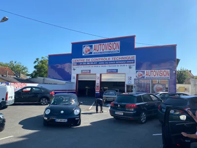Devanture de Controle technique Autovision Corbeil-Essonnes