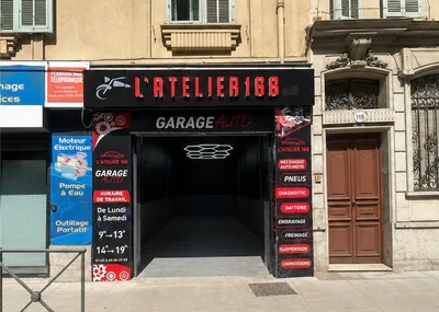Devanture de L'atelier 168