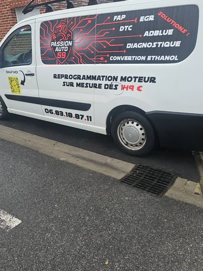 Devanture de passion auto 59