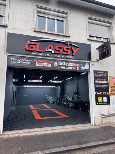Devanture de GLASSY Pare-Brise Venissieux Lyon