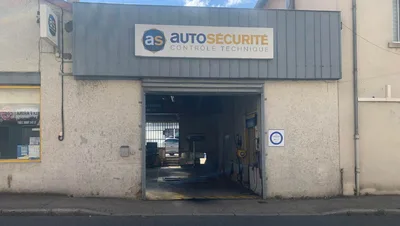 Devanture de AS Autosécurité Contrôle Technique Seynod