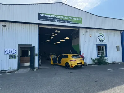 Devanture de Ct Auto Moto France Portet