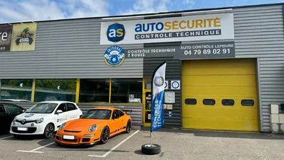 Devanture de AS Autosécurité CONTROLE TECHNIQUE CHAMBERY