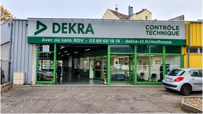 Devanture de DEKRA contrôle technique Mulhouse (AUTO - MOTO)