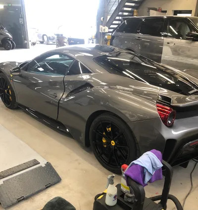 Devanture de GP AUTO - Lavage auto juvignac
