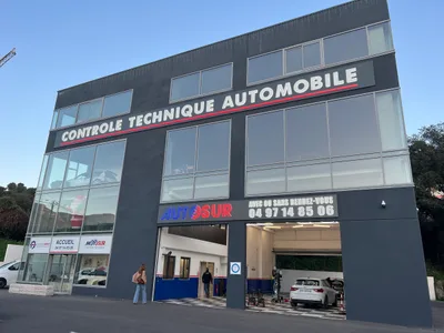 Devanture de CTL06 Contrôle technique Autosur Nice Lingostière
