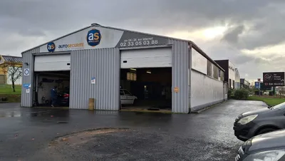Devanture de AS Auto Sécurité Contrôle technique Saint Lo
