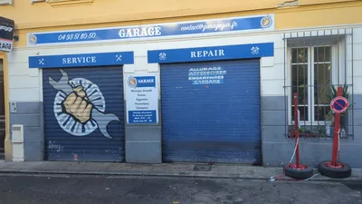 Devanture de Garage Service Repair