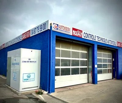 Devanture de AutoCT.fr Montpellier - Autovision Contrôle Technique Auto Montpellier