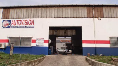 Devanture de Controle technique Autovision Grasse Auto et Moto