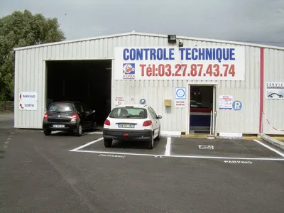 Devanture de CTS59 Contrôle Technique Autovision Sin-le-Noble